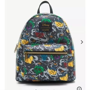 Loungefly Disney Villians Icons Mini Backpack